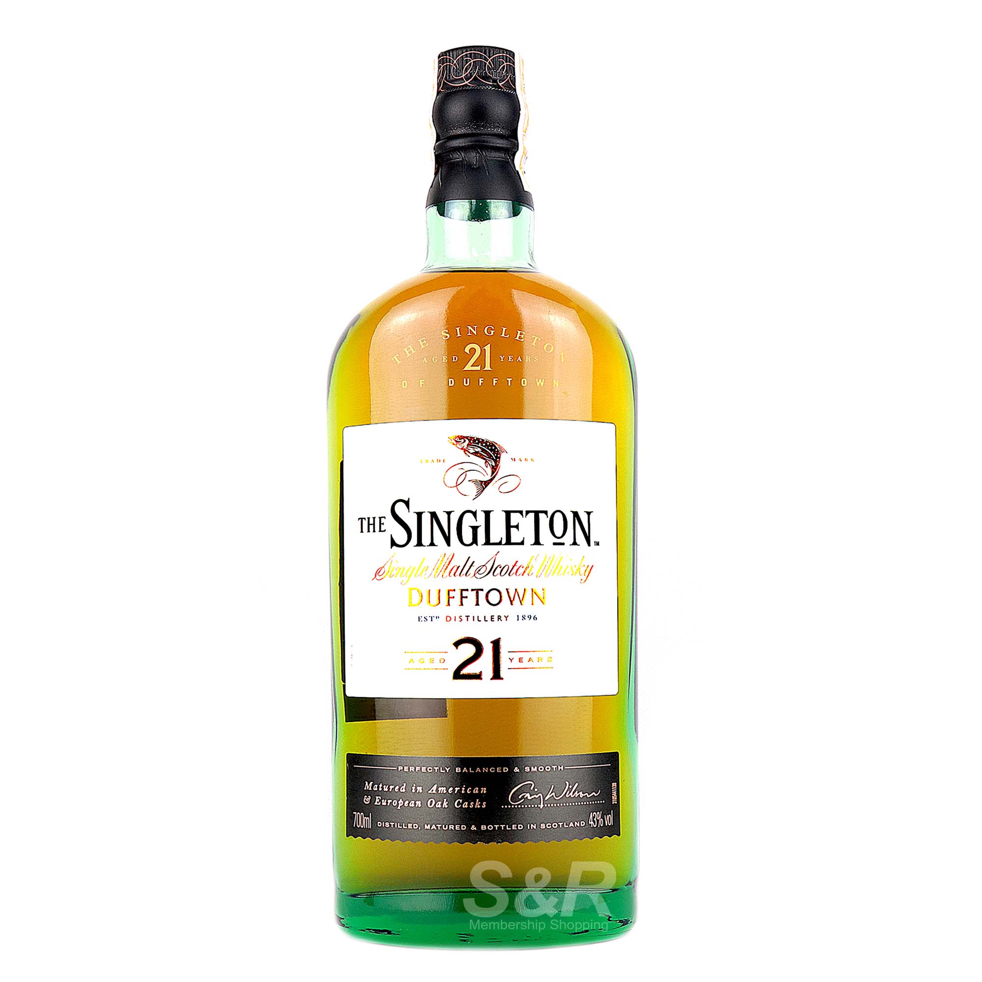 The Singleton Dufftown Single Malt Scotch Whisky 21 YO 700mL